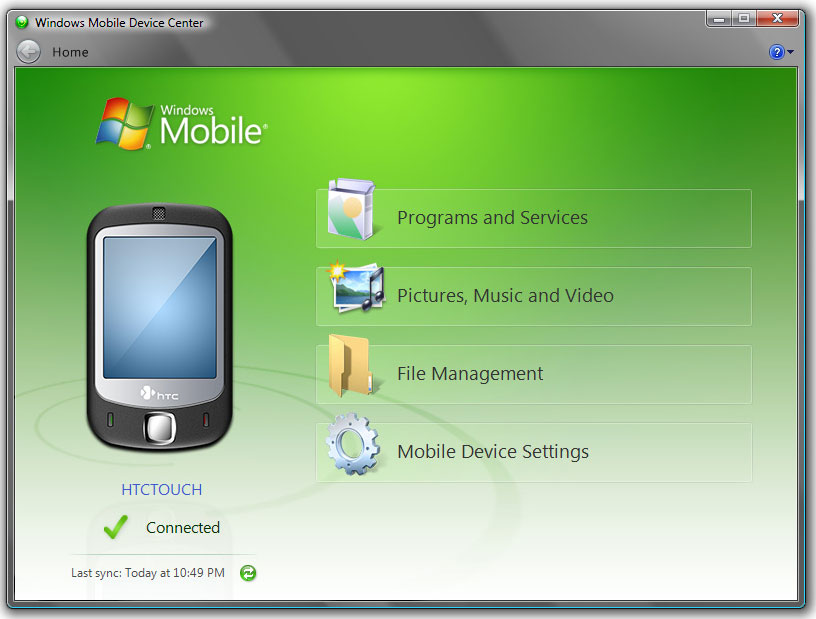 windows mobile device center 32 bit free download